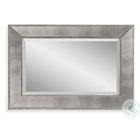 Beaded Antique Small Wall Mirror
