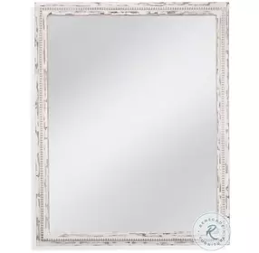 Tuolumene Antique White Wall Mirror