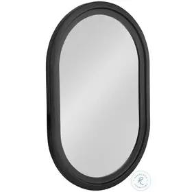 Nash Matte Black Wall Mirror