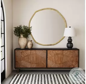 Grant Brass Wall Mirror