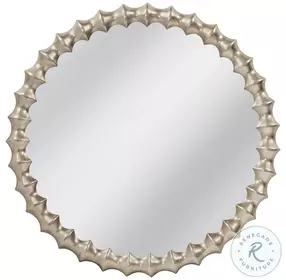 Max Antique Silver Wall Mirror