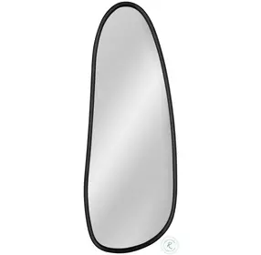Mia Glossy Black Wall Mirror