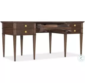 Diplomat Dark Wood Writing Home Office Set