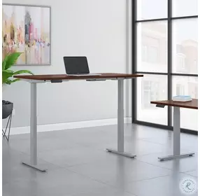 Move 60 Series Hansen Cherry 60" Adjustable Height Standing Desk