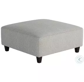 Sugarshack Grey Square 16" Cocktail Ottoman