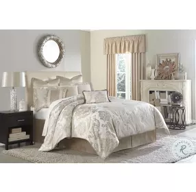 Marbella Sand 8 Piece California King Comforter Set