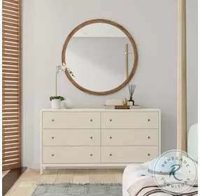 Marsha Coconut Milk 6 Drawer Dresser