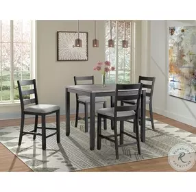 Kona Gray Counter Height Chair Set Of 2