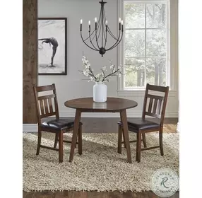 Mason Mango 42" Extendable Round Dining Table