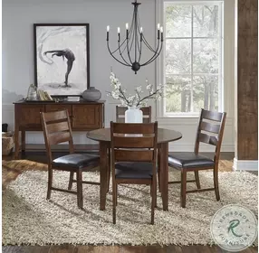 Mason Mango Ladder Back Upholstered Side Chair Set of 2