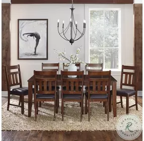 Mason Mango 72" Extendable Rectangular Dining Table