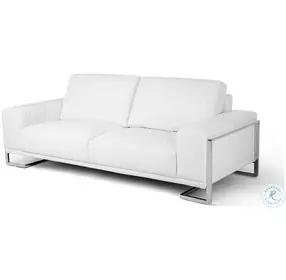 Mia Bella White Sofa