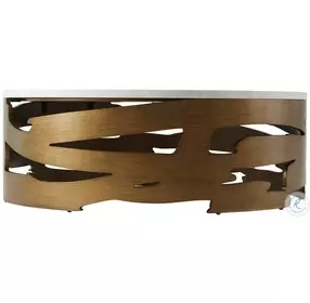 Washi Sapwood 48" Round Cocktail Table