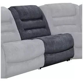 Bolton Misty Storm Armless Chair