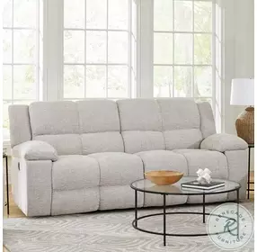 Buster Opal Taupe Reclining Living Room Set