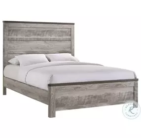 Adam Gray Panel Bedroom Set