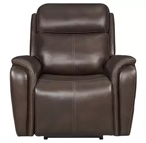 Cascade Auburn Leather Power Recliner