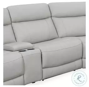 Carrith Stone Leather Armless Chair