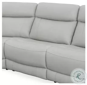 Carrith Stone Leather Armless Power Recliner