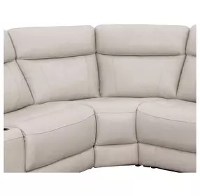 Calgary Stone Leather Corner Wedge