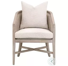 McGuire LiveSmart Gellar Linen Performance Fabric Arm Chair