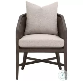 McGuire LiveSmart Gellar Jute Performance Fabric Arm Chair