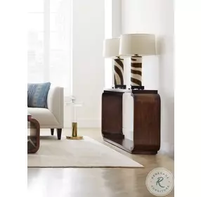 Kingston Dark Swirl Mahogany Sofa Table