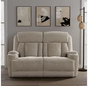 Dalton Lucky Fawn 65" Power Reclining Loveseat