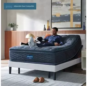 Beautyrest Gray Level 2 Plush Full Size Mattress