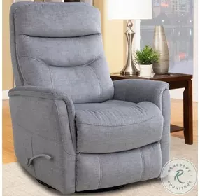 Twilight Capri Silver Swivel Glider Recliner