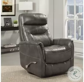Gemini Flint Performance Fabric Swivel Glider Recliner