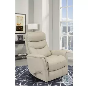 Twilight Ivory Manual Swivel Glider Recliner