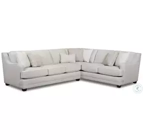Hogan Cotton Recessed Arm RAF Sectional