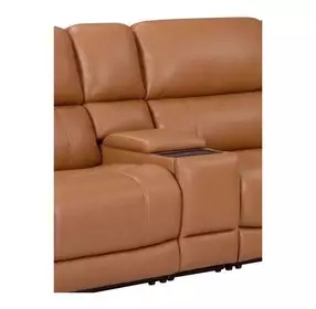 Hancock Apple Cider Entertainment Tilt Console with Wireless Charger