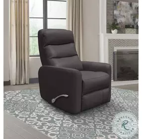 Hercules Chocolate Swivel Glider Recliner with Articulating Headrest