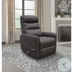 Achilles Haze Swivel Glider Recliner with Articulating Headrest
