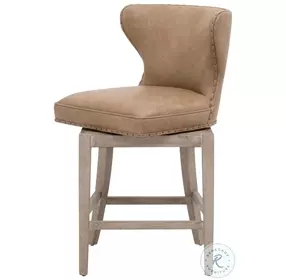 Milton Ivanhoe Toast Swivel Counter Height Stool