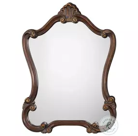 W00423 Lightly Distressed Bronze Mirror