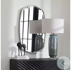 Rosina Silver Leaf Mirror