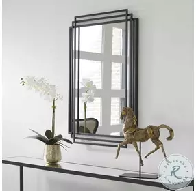 Whirlpool Matte Black Mirror