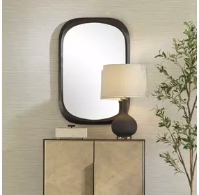 Riverton Dark Bronze Rectangular Wall Mirror