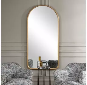 Oakley Marvell Gold Arch Wall Mirror