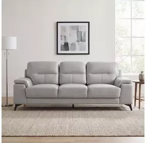 Mischa Silver Gray 89" Sofa