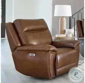 Winston Hickory Zero Gravity Power Recliner with Power Headrest