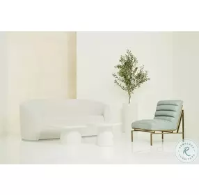 Zen Haven Milky Mushroom Nesting Cocktail Table Set of 2