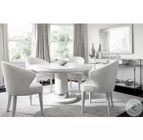 Silhouette Cream Upholstered Arm Chair