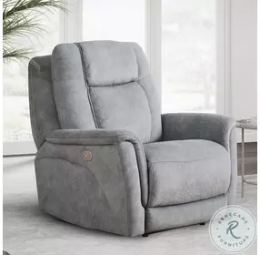 Oscar Hudson Grey Zero Gravity Power Recliner