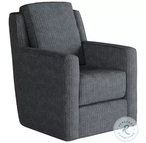 Diva Mykonos Denim 33" Wide Swivel Glider