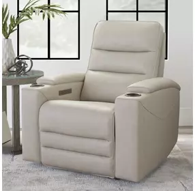 Nexus Stone Leather Zero Gravity Power Recliner