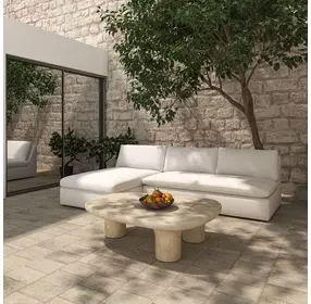 Miles White Outdoor 65" Chaise